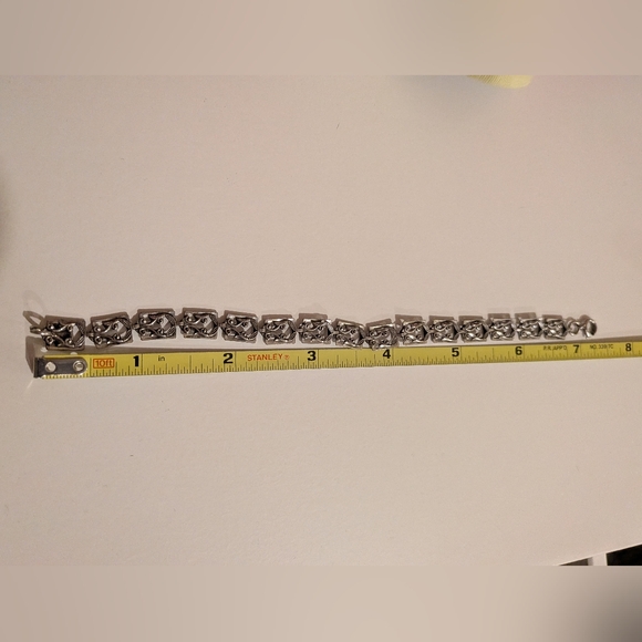 Victorian revival Danecraft silver bracelet - Picture 5 of 5